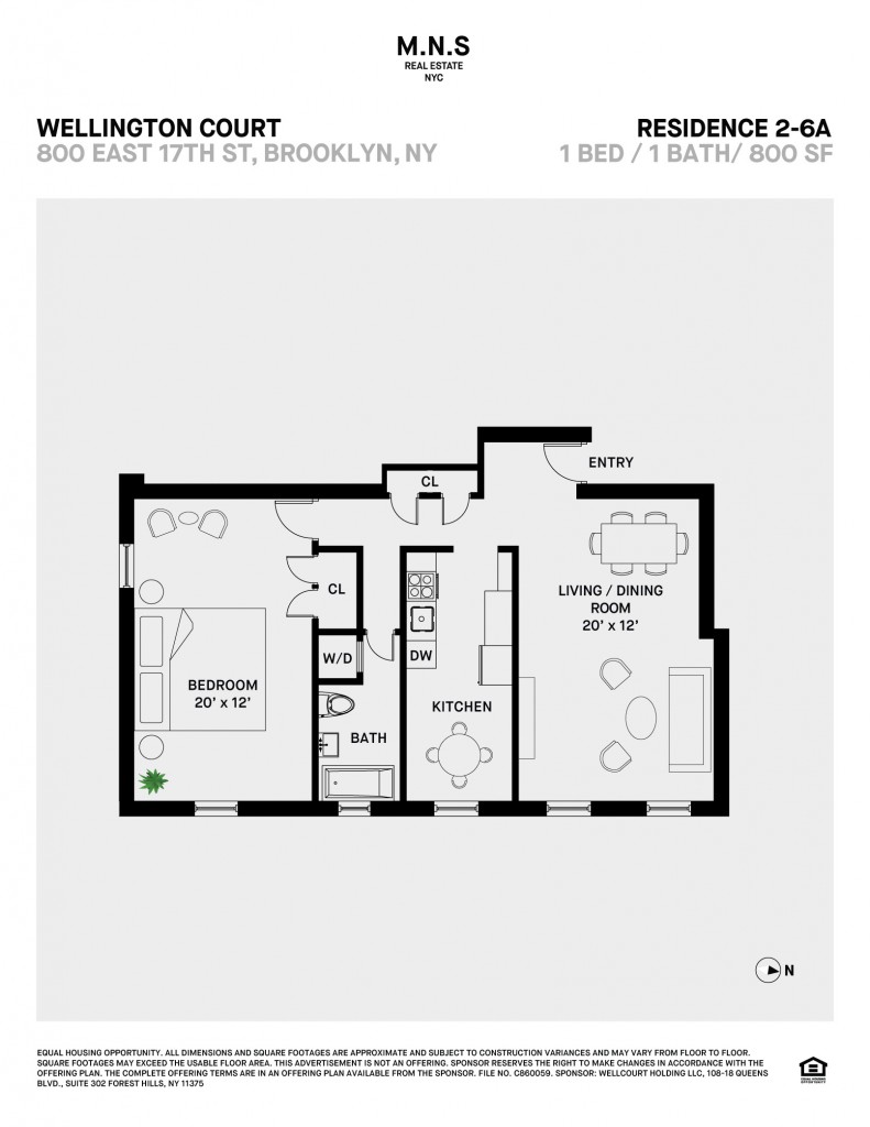 800 East 17th Street 5-A Ditmas Park Brooklyn NY 11230