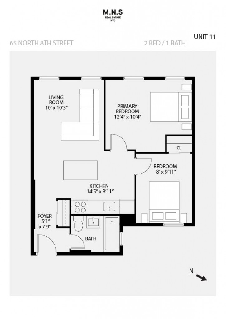 65 North 8th Street 11 Williamsburg Brooklyn NY 11211