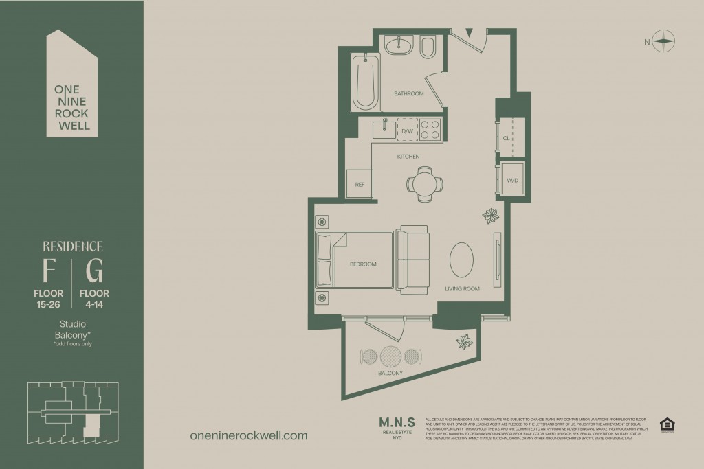 19 Rockwell Place 19-F Fort Greene Brooklyn NY 11217