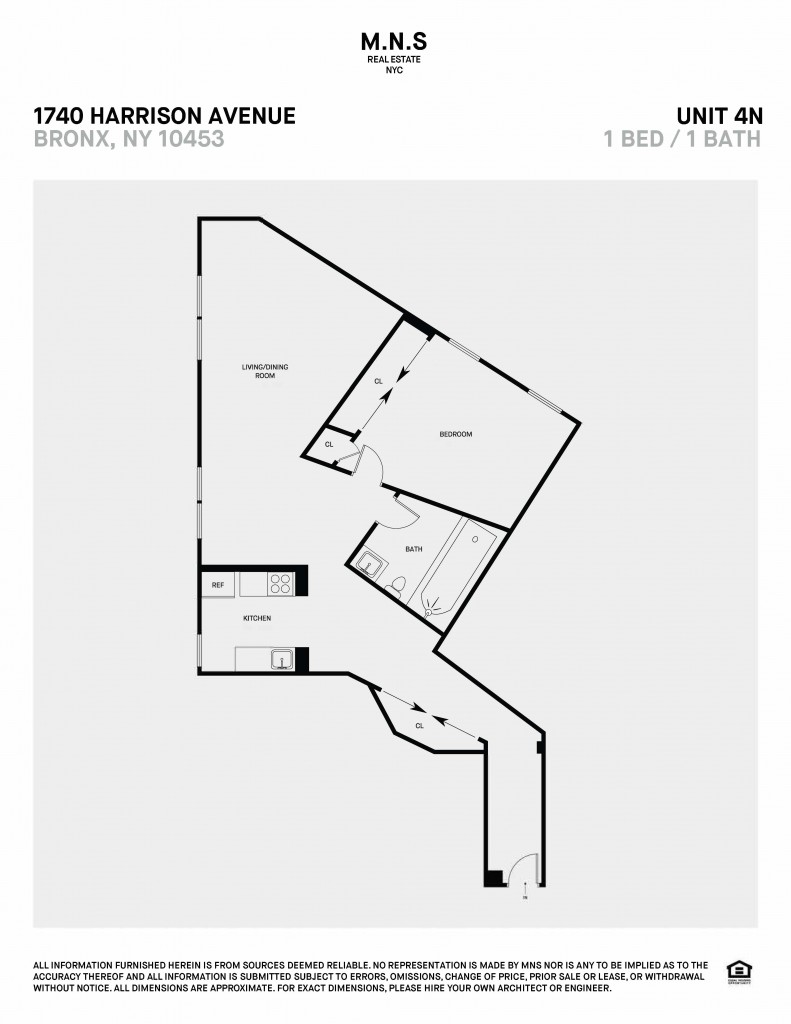 1730 Harrison Avenue 4-N University Heights Bronx NY 10453